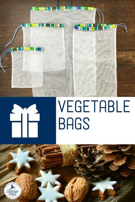 Vegetable Drawer, Vegetable Bag, Fruit Bag, Reusable Produce Bags, Homemade Laundry, Sew Over It, Do The Right Thing, Beautiful Fruits, Produce Bags