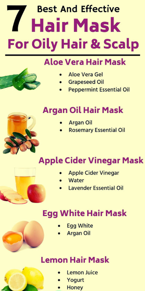 7 Best Effective Hair Masks for Oily Hair & Scalp Oily Hair Mask Diy, Hair Mask For Oily Scalp, Hair Masks For Oily Hair, Oily Scalp Remedy, Oily Hair Remedies, Lemon Hair, Argan Oil Hair Mask, Scalp Mask, Aloe Vera Hair Mask