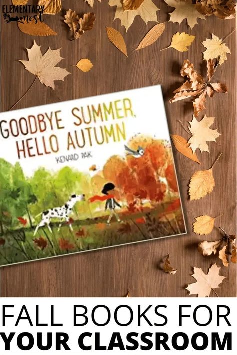 Check out these 8 great fall books to add to your classroom. They cover all things leaves, autumn season, and fall themes. Add these to your read aloud stacks or simply let your first, second, and third grade students explore the fall texts. Fall Books For Kids, Goodbye Summer Hello Autumn, Too Many Pumpkins, Fall Books To Read, Autumn Preschool, Start Of Fall, Fall Books, Read Aloud Activities, Fall Themes