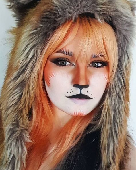 Faux fur, foxy flair, and Halloween magic in the air! 🦊✨🎃 @sundae_afternoons 🐾 #SpiritHoods to be Featured Shop up to 50% off the #Halloween Sale 👻 Shop the Sale on the SpiritHoods Meta Shop or Direct on Site via Link in Bio 🦊 www.SpiritHoods.com 🦊 😻 in the #Red #Fox #Original #FauxFur #SpiritHood #Hood #RedFox #FakeFur #Animal #Hoodie Cat Makeup Halloween Pretty, Fox Makeup Halloween, Cat Makeup For Kids, Makeup Halloween Simple, Fox Pfp, Fox Face Paint, Black Cat Makeup, Fox Halloween Costume, Simple Cat Makeup