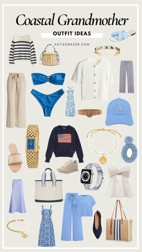 Costal Grandmother Outfit Ideas / Coastal Granddaughter / Coastal Auntie  #coastal #coastalgrandma #coastalauntie #outfitideas #outfit #blue #beach #vibes Grandmother Outfit, Granddaughter Coastal, Coastal Granddaughter, Baby Bundles, Blue Beach, Beach Vibes, Getting Pregnant, Girl Names, Fall Outfits