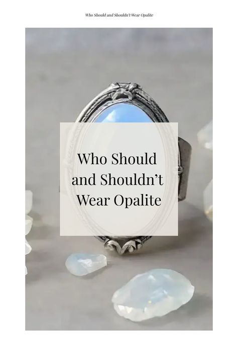 Opalite is a popular jewelry and spiritual crystal. But is opal right for you?  As a lover of crystals and gemstones, I’ve done a lot of research on opalite.  Whether or not an opal will align with your frequency depends on your astrological sign and spiritual needs.  Read on to find out which zodiac signs should wear opalite, and what properties of opalite is or is not appropriate for different suitors. Opal Crystal Jewelry, Opal Meaning Healing Crystals, Opalite Crystal Meaning, Opal Crystal Meaning, Opalite Meaning, Opalite Ring, Opalite Jewelry, Opal Meaning, Opalite Crystal