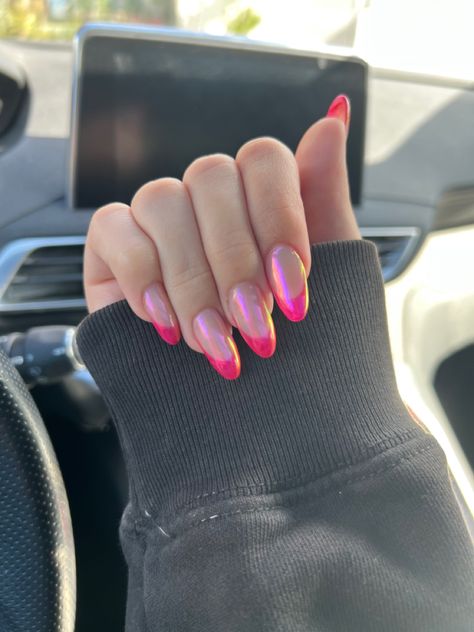 Chromatic Nails, Pink French, Fit Inspo, Pink Nails, Engagement Rings, Nails, Pink