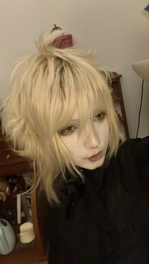 Visual Kei Makeup, Hair Stylies, Hair Reference, Cut My Hair, Hair Inspo Color, Dream Hair, Hair Designs, Hair Looks, Short Hair Cuts