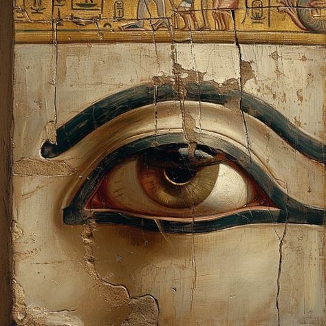 Ancient Egypt Aesthetic, Egypt Aesthetic, The Eye Of Horus, Egyptian Beauty, Egypt Art, Egyptian Mythology, Eye Of Horus, Greek Art, Egyptian Art