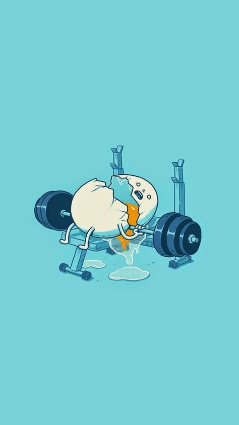 Gym Wallpaper, Funny Artwork, Gym Art, Swag Cartoon, Pop Art Wallpaper, Cartoon Wallpaper Iphone, Graphic Tshirt Design, Cool Wallpapers Cartoon, Funny Illustration