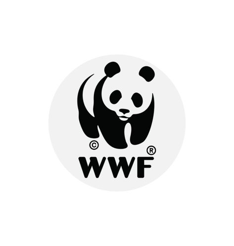 WWF Panda Logo Sticker | WWF International Store Clothing Wwf Logo, Wwf Panda, Panda Logo, Logo Sticker, Water Based Ink, Logo Design, Stationery, Home Decor Decals, ? Logo