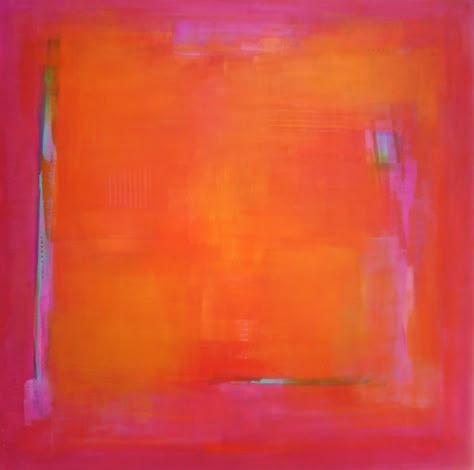 Color Field – K Evans Art Painting Studies, Evans Art, Modern Expressionism, Orange Square, Color Fields, 1 Billion, Expressionism Abstract, Abstract Art Inspiration, Abstract Landscapes