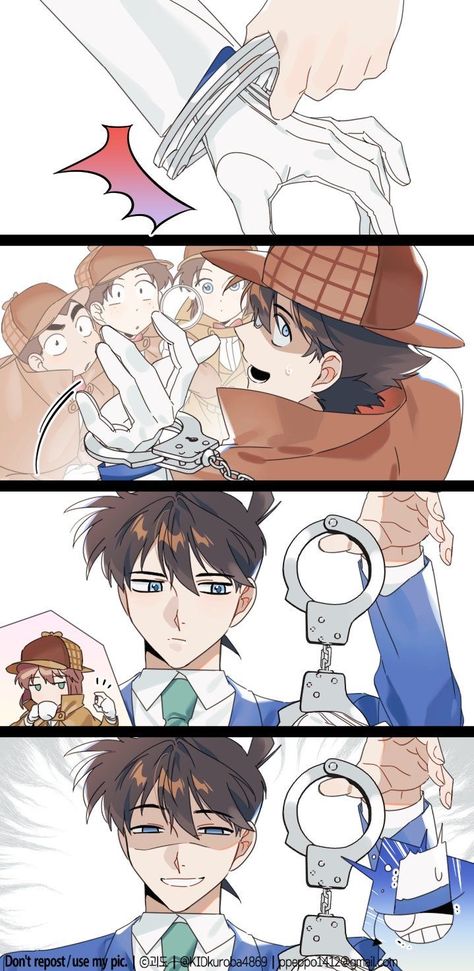 Detective Conan Shinichi, رسم كاريكاتير, Manga Detective Conan, Conan Comics, Kid Detectives, Detective Conan Wallpapers, Kudo Shinichi, Magic Kaito, Detective Conan