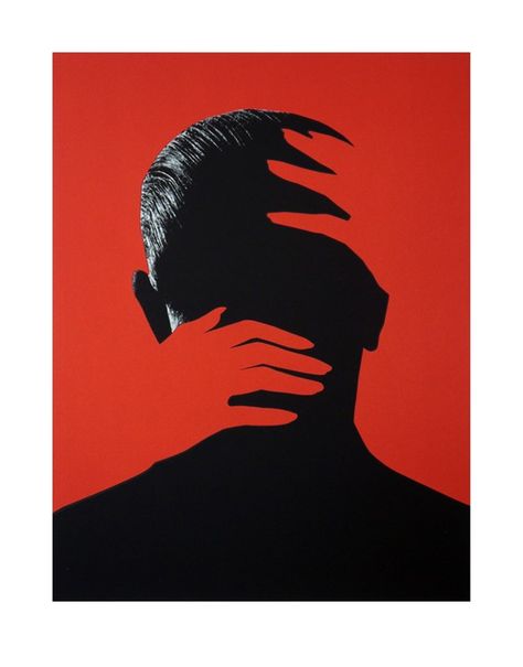 Red Aestethic, Negative Space Art, Blitz Design, Artwork Inspiration, Saatchi Gallery, The Embrace, Ap Art, Red Art, Red Aesthetic