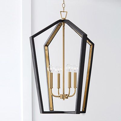 Maren 4-Light Pendant | Capital Lighting Fixture Company Foyer Pendant Lighting, Capital Lighting Fixture, Outdoor Chandeliers, Metal Drum, Capital Lighting, Multi Light Pendant, Foyer Pendant, Drum Pendant, Candelabra Bulbs