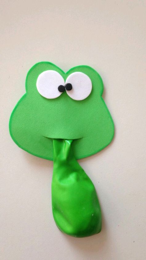 Frog Crafts, Balloon Crafts, Animal Crafts, School Crafts, Kids Cards, Craft Activities, Preschool Crafts, Preschool Activities, Monster High