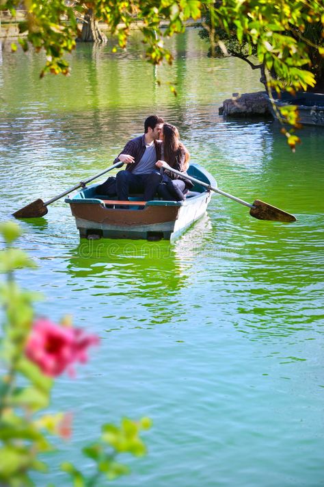 Couple on romantic boat ride. Romantic young couple boating on calm lake , #affiliate, #ride, #Romantic, #boat, #Couple, #romantic #ad Row Boats, Romantic Moments, The Perfect Guy, Row Boat, Lake Life, Summer Of Love, Engagement Shoots, Couple Pictures, Plein Air