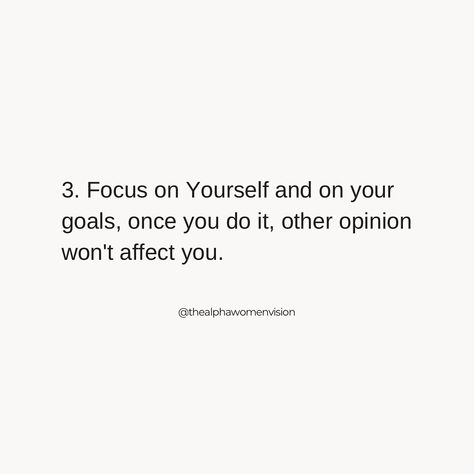 Sis, let’s be real👇🏼 Life’s too short to worry about what others think.💭 Here‘s how to actually stop giving a f*ck and start living your life unapologetically: 1️⃣ Remember, everything in life is temporary. The highs, the lows - they all pass. 2️⃣ Keep in mind, you’re just 1 of 8 billion people. 3️⃣ Focus on yourself and your goals. Once you do, other people’s opinions won’t affect you. You won’t have time to think about them. 4️⃣ Only take criticism from those whose advice you value... How To Focus On Yourself, Everything In Life Is Temporary, Life Is Temporary, Women Ceo, 8 Billion People, What Others Think, Growing Together, Women Empowerment Quotes, Keep Growing