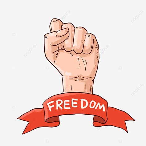 Human Rights Poster Drawing, Illustration About Human Rights, Human Rights Drawing, Fist Drawing, Canva Letters, Freedom Poster, Freedom Drawing, Red Clipart, Human Rights Day