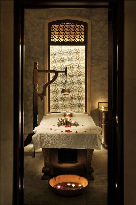 Home Spa Ideas, Holidays Destinations, Luxury Spa Design, Dubai Atlantis, Hotels Dubai, Postpartum Recipes, Atlantis Dubai, Ayurveda Spa, Spa Massage Room