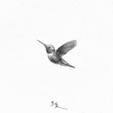 Hummingbird Flower Tattoos, Ephemeral Tattoo, Cool Tattoo, Hummingbird Tattoo, Dainty Tattoos, Humming Bird, Sister Tattoos, Arte Inspo, Mom Tattoos