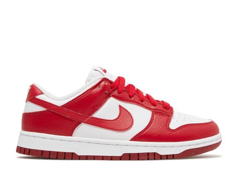 Nike Dunk Low Next Nature, Wmns Dunk Low, Red Nike Shoes, White Gym, Pretty Shoes Sneakers, Velcro Shoes, Flight Club, Nike Models, Cute Nike Shoes