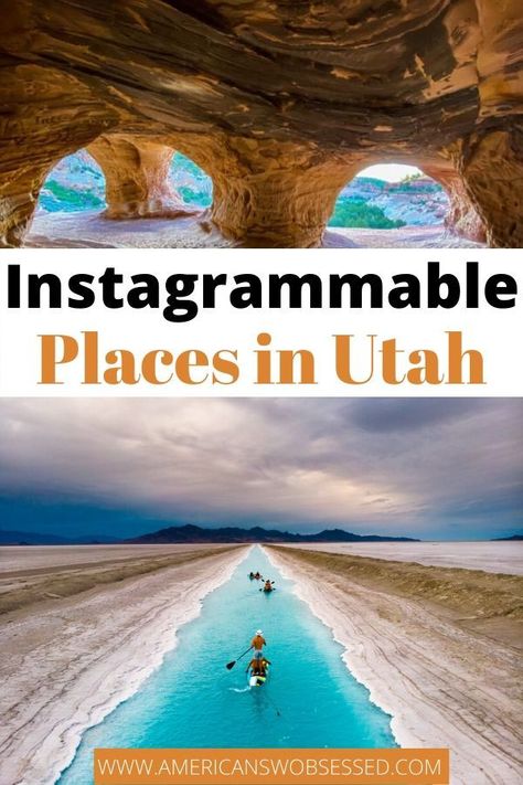 These are the most amazing places in Utah that you have to see to believe!  All the best Instagrammable places in Utah that should be on your bucket list! bucket list places utah| top places to visit in Utah Places To Visit In Utah, Utah National Parks Road Trip, Travel Utah, Utah Trip, National Parks Road Trip, Utah Vacation, Utah Adventures, Southwest Usa, Bucket List Items