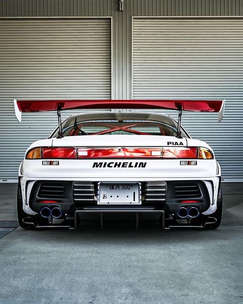 Super cool track spec Mitsubishi GTO Twin Turbo 🥳😎 🚘 ••• #jdm #jdmcars #stancenation #jdmgram #jdmculture #jdmnation #jdmlife #jdmasfuck #jdmlifestyle #slammed #jdmdaily Mitsubishi Gto, Mitsubishi 3000gt, 4 Wheelers, Stance Nation, Japan Cars, Pretty Cars, Twin Turbo, Jdm Cars, Drag Race