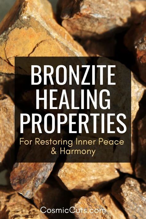 Bronzite healing properties are strong and highly beneficial. With this incredible stone, we can enjoy less stress and feel more grounded and secure on this earth. Read on to learn all about Bronzite meaning and properties. #bronzite #bronziteproperties #bronzitemeaning https://cosmiccuts.com/blogs/healing-stones-blog/bronzite-healing-properties Bronzite Crystal Meaning, Healing Crystals Decor, Healing Crystals Meanings, Healing Vibrations, Spiritual Crystals, Crystal Healing Stones, Mental Strength, Peace And Harmony, Self Care Activities