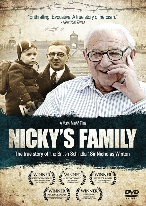 Nicholas Winton, the man who saved 669 children - a very discreet hero Nicholas Winton, Tv Store, Just Deal With It, That One Person, Real Hero, Love Movie, Dvd Blu Ray, International Film Festival, True Stories