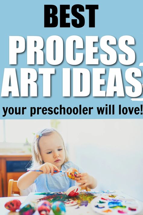 Process Art for Preschoolers: Benefits & Simple Ideas - Empowered Parents Process Art For Toddlers, Process Art For Preschoolers, Process Art Ideas, Process Art Activities, Easy Process Art, Process Art For Kids, Process Art Preschool, Art For Preschoolers, Art For Toddlers