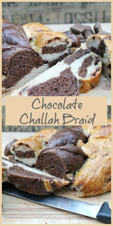 Challah Braid, Chocolate Challah, Challah Bread Recipes, Jewish Holiday Recipes, Cinnamon Honey, Braided Bread, Challah Bread, Cinnamon Bread, Challah