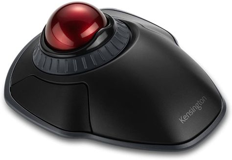 Amazon.com: Kensington Orbit Trackball Mouse with Scroll Ring (K72337US) : Everything Else Track Ball Computer, Scroll Ring, Trackball Mouse, Sensors Technology, Wrist Rest, Notebook Computer, Ergonomic Mouse, Logitech, Black Rings