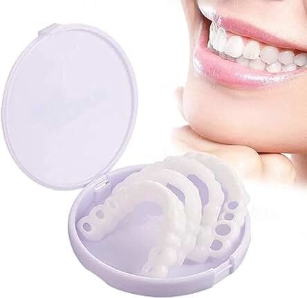 Amazon.com: Snap-On Smile: Home Use Medical Supplies & Equipment Snap On Dentures, Imperfect Teeth, Permanent Retainer, Denture Repairs, Snap On Smile, Teeth Covers, Temporary Tooth, Tooth Repair, Veneers Teeth