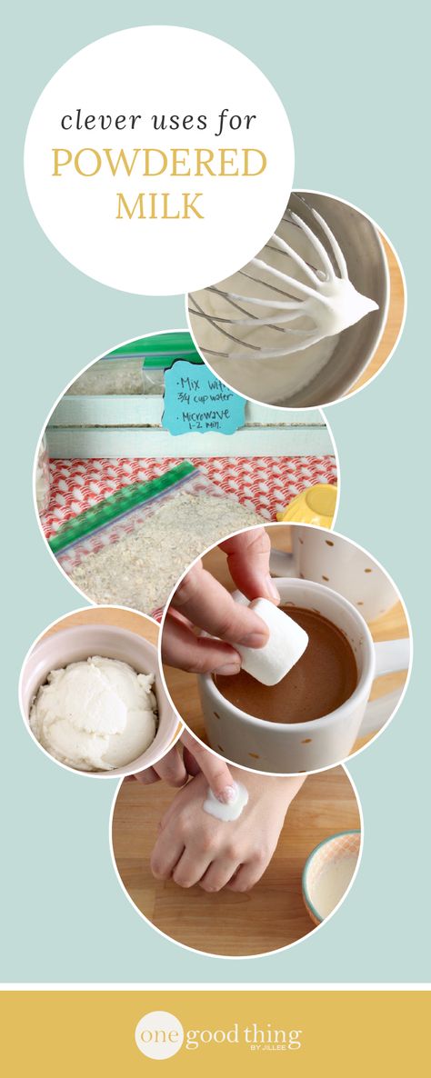 Powdered milk is a surprisingly versatile ingredient, and it pays to keep a box in the pantry! Check out these 12 things you can make using powdered milk.