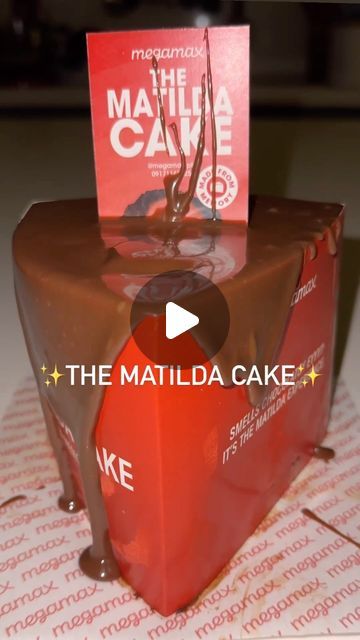 Megamax on Instagram: "He’s an icon, he’s a legend, he is The Matilda Cake. Only available at @megamax.ph ♥️  #thematildacake #megamaxmatildacake #matildacake #chocolatecake #cake #chocolate #brucebogtrotter #thematildaexperience" Matilda Cake Recipe, Matilda Chocolate Cake, Matilda Cake, Cake Chocolate, March 4, Cake Recipe, Matilda, Chocolate Cake, Cake Recipes