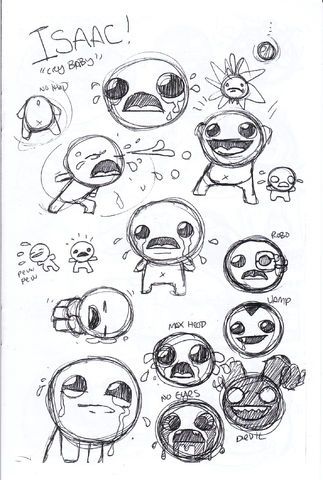 Tattoo Games, Sketchy Art, Draw A Character, Binding Of Isaac, Scott Pilgrim Comic, The Binding Of Isaac, Character Portrait, Model Sketch, Old School Tattoo Designs