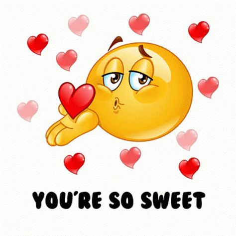 Emoji Smile GIF - Emoji Smile Blow Kisses - Discover & Share GIFs Smiling While Kissing, Cute Kiss Emoji, Kissing Emoji Faces, Muah Kiss Emoji, I Miss You Emoji Faces, Love Emoji Gif, Blow Kisses Picture, Laughing Emoji Gif, Kissing Emoji