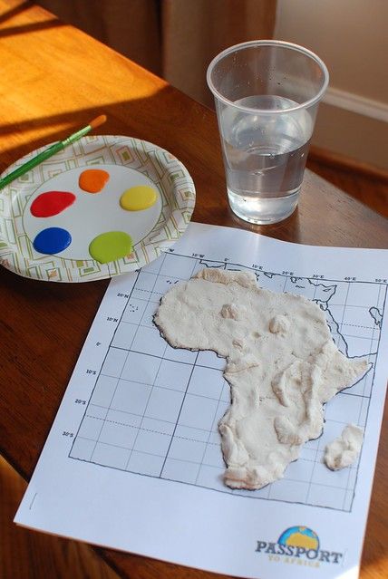 Geography Art Projects, August Homeschool Activities, Social Studies For Preschool, Map Making For Kids, Map Crafts For Kids, Geography Project Ideas, Activities For 4th Graders, Geography Crafts, Salt Dough Map