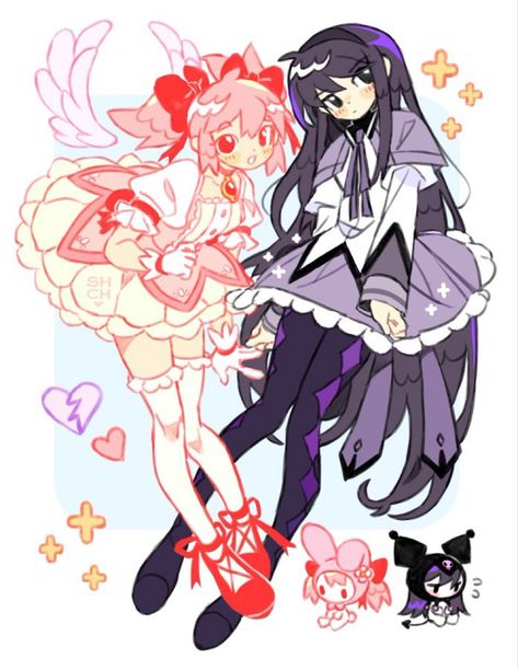 @sharpycharot on twit #madoka #homura Madoka Magica Fanart, Homura X Madoka, Madoka And Homura, Madoka X Homura, Madoka Homura, Puella Madoka Magica, Magica Madoka, Mahō Shōjo Madoka Magica, Madoka Kaname