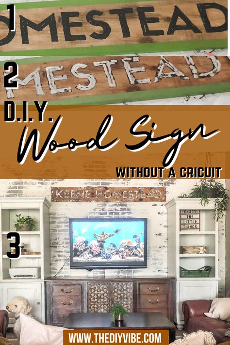 Rustic Signs Diy, Painted Letters On Wood, Chippy Paint Technique, Homestead Sign, Diy Painted Signs, Making Signs On Wood, Rustic Wood Sign, Paint Techniques, Sign Making