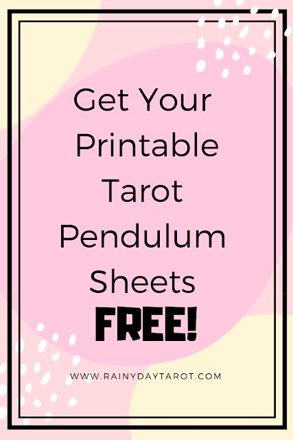 Pendulum Chart Printable Free, Pendulum Board Printable Free, Pendulum Board Printable, Tarot Guidebook, Learning Tarot, Free Tarot Cards, Tarot Card Readings, Types Of Reading, Learning Tarot Cards