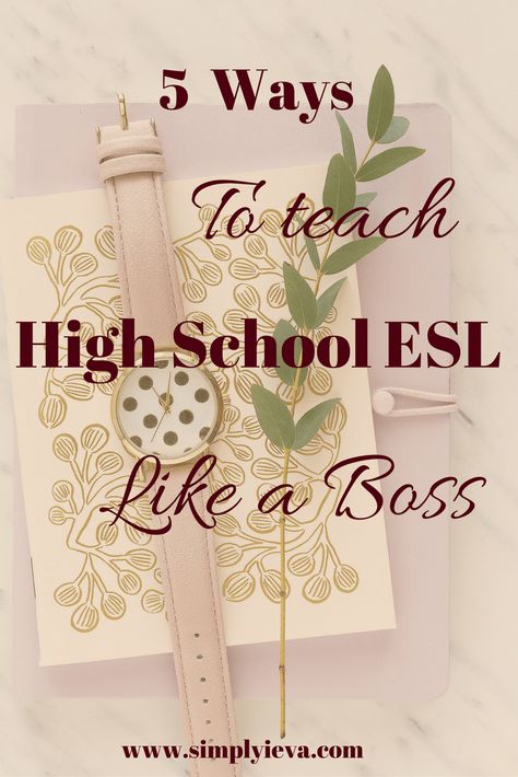 ESL teaching high school; ESL activities teen; ESL speaking; ESL listening; ESL writing High School Esol Classroom, High School Esl Activities, High School Esl Classroom, Esl High School, High School Esl, Esl Writing, Ell Resources, English Language Development, Esl Ideas