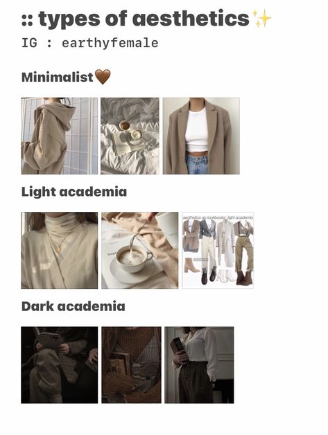 Eight Core Style Aesthetic Types, Fashion Aesthetics Types Names, Types Of Styles Aesthetic List, Different Cores Types List, Fashion Cores List, Types Of Fashion Aesthetics List, Types Pf Aesthetics, Names Of Aesthetics, Aesthetic Types List Outfits