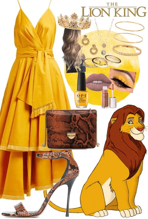 Lion King: Simba Outfit | ShopLook Lion Inspired Outfit, Lion King Pinata, Lion King Dress Up, Lion King Wedding Theme, Lion King Birthday Party Outfit, Lion King Broadway Outfit, Simba Inspired Outfits, Scar Lion King Inspired Outfit, Lion King Inspired Outfits