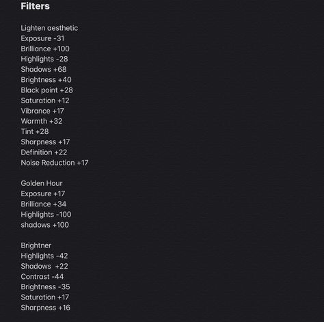 How To Make Dark Photos Light, Brighten Dark Photos Iphone, Professional Photo Filters, Dark Picture Editing, Pic Filters, Iphone Edit, How To Make Photo, Pic Edit, Filmmaking Cinematography