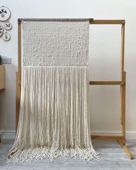 Sea Bubbles, Art Hallway, Large Woven Wall Hanging, Home Decor Neutral, Weaving Wall Hanging, Soft Minimalism, Gotta Work, Scandi Boho, Woven Wall Art