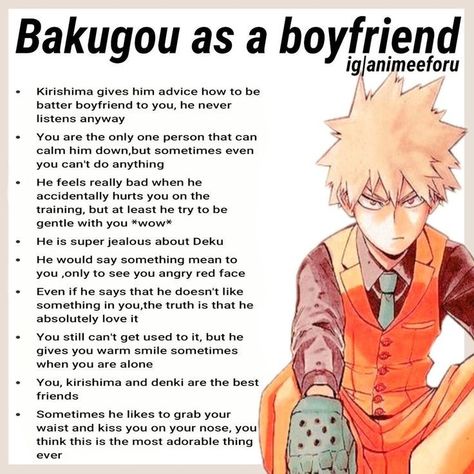 #bakugouheadcanons #bakugouboyfriend #bakugouhot #bakugoufanart Bakugo As A Boyfriend, Mha Characters As Boyfriends, As A Boyfriend, Hiro Big Hero 6, My Hero Academia Shouto, Bakugo Katsuki, Katsuki Bakugo, Katsuki Bakugou, My Hero Academia Memes