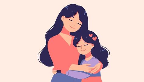 A drawing of a mother hugging her daughter | Premium AI-generated vector Mother Hugging Daughter Drawing, Mother Hugging Daughter, Mother And Daughter Drawing, Free Business Card Mockup, Ap Art, Business Card Maker, Poster Maker, Video Background, Mother And Daughter