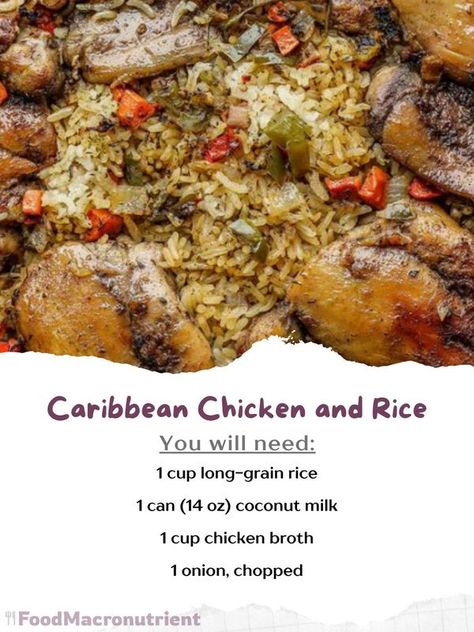 Food Macros Caribbean Jerk Seasoning, Caribbean Chicken, Season Chicken, Best Beef Recipes, New Years Dinner, Jamaican Food, Scotch Bonnet Pepper, Yummy Chicken, Jerk Seasoning