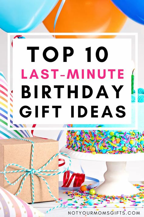 Last Minute Friend Birthday Gift, Last Minute Birthday Gifts For Friends, Last Minute Birthday Ideas, Quick Birthday Gifts, Diy Birthday Gifts For Him, Cheap Birthday Gifts, Easy Birthday Gifts, Small Birthday Gifts, Last Minute Birthday Gifts