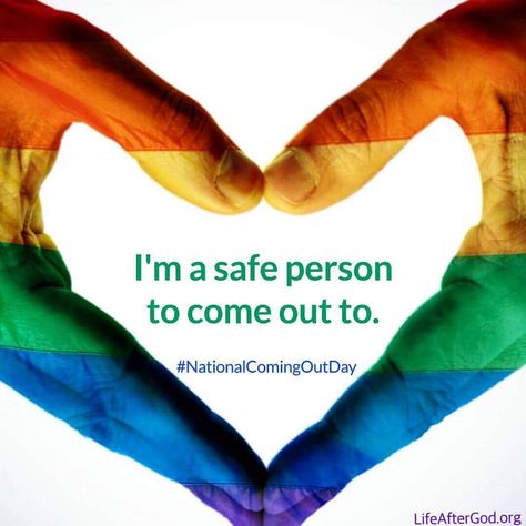 Safe Person, National Coming Out Day, Military Gifts, Lgbtq Pride, Lgbt Pride, Create Custom Stickers, Gay Love, Boys Who, Coming Out