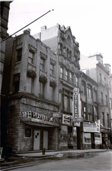 Playland Cafe, Essex St. 1966 Boston Garden, Village Of Baytowne Wharf, Essex Street, Park Restaurant, Newbury Street, South Boston, Downtown Boston, Washington Street, Summer Street