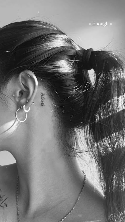 18th Tattoo Ideas, Tattoo For 18th Birthday, 44 Tattoo, My 18th Birthday, Butterfly Hand Tattoo, Ear Tattoo Ideas, Small Finger Tattoos, Ear Art, Tattoo Fails